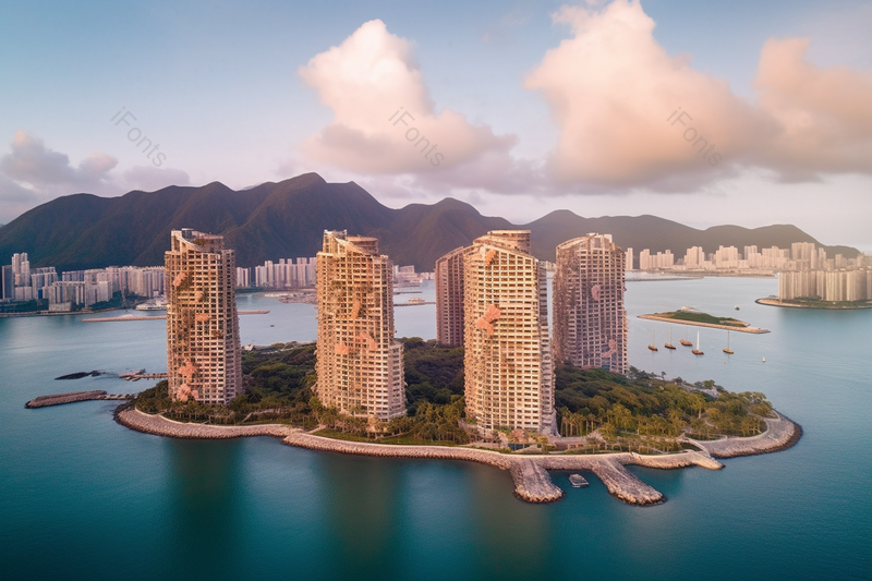 旅游景点三亚凤凰岛海景风光,高清,摄影图,摄影图片,图片大全,摄影图免费下载